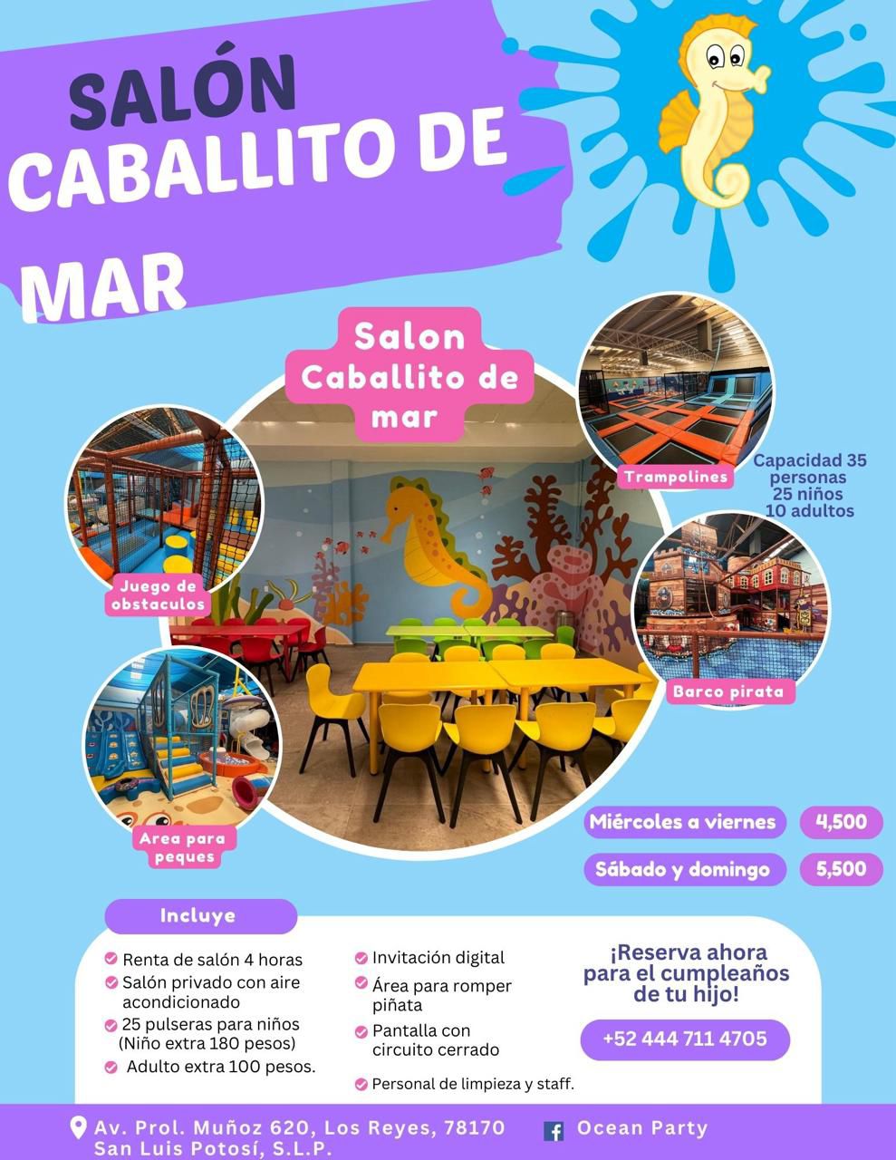 Salón Caballito de Mar