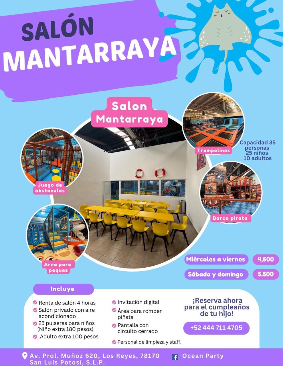 Salón mantarraya