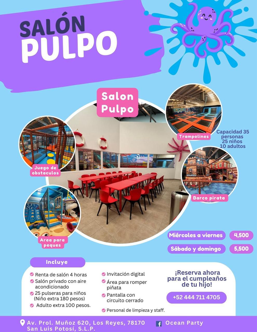 Salón Pulpo 